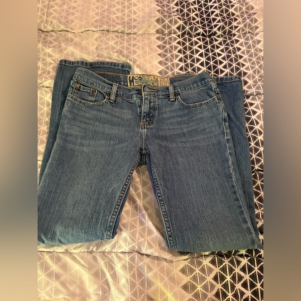 Hollister Women's Boot Cut Blue Jeans